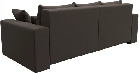 Диван прямой Майами (Коричневый/Рогожка) Лига Диванов арт.121153