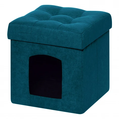 Пуфик Dreambag складной Для животных Нефритовый Велюр 13642
