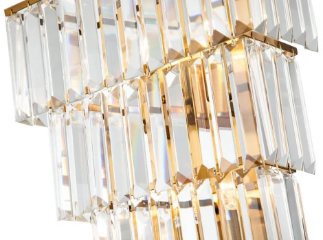 Каскадное бра iLamp Triumph W6119-4 BR (220V, хрусталь, подвески)