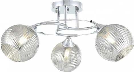 Потолочная люстра на штанге Arte Milano AMALFI 321006/3 CR (220V, шар)
