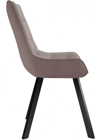 Стул DikLine 263 поворотный, B5 LATTE, ножки черные