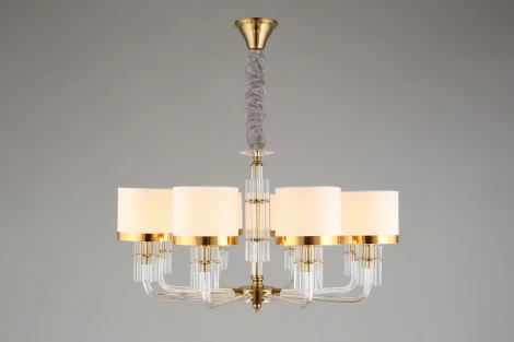 Подвесная люстра Elza APL.767.03.08 (220V, хрусталь, на цепи)