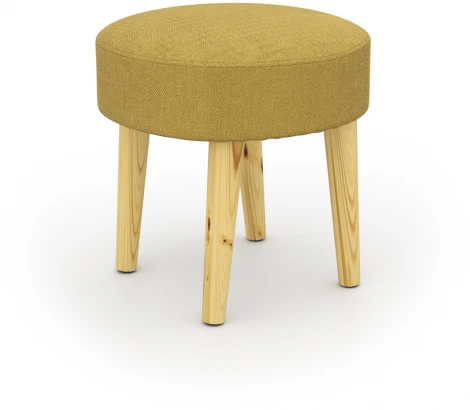 Пуф Arsko Сканди 2 горчичная рогожка