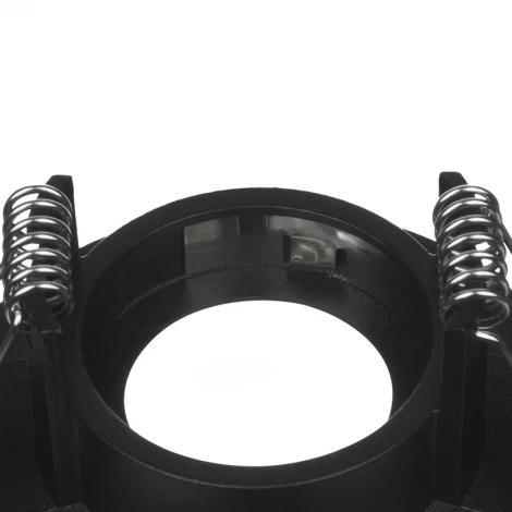 Встраиваемый светильник под лампу MR11 с цоколем GU10 черный Wolta Acento WDL-MR11/04BL-R