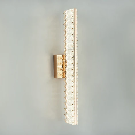 Бра светодиодное хрустальное с регулировкой цветовой температуры Modelux MODELUX ML.752.01 GD