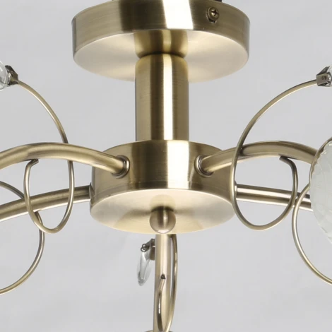 Потолочная люстра на штанге De City Флора 670011005