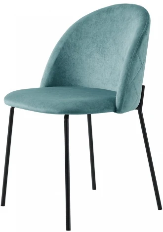 Стул ESF C-962 Marine зеленый G062-44/матовый черный