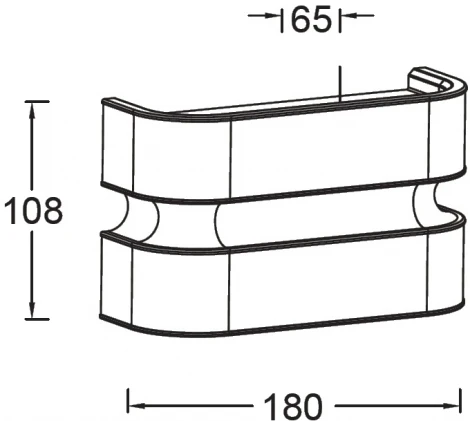 Архитектурная подсветка светодиодная Oasis Light TUBE LED W1983 SS