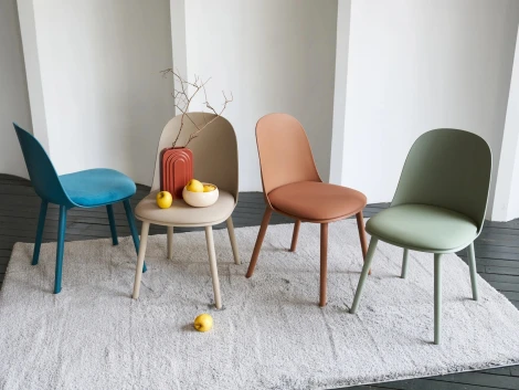 Комплект стульев Amato 4 шт. ОГОГО Обстановочка! 966158 (Экокожа/Серый)