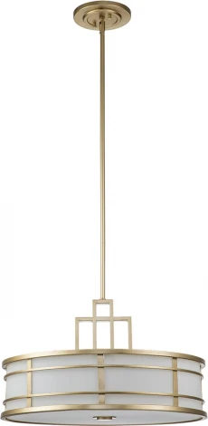 Потолочная люстра на штанге Feiss Fusion FE-FUSION-P-L-PNBR (220V, круглые)