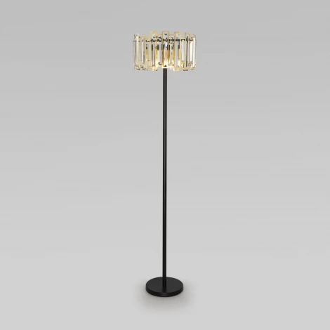 Торшер Bogate's Cella 01150/3 черный/золото (220V, хрусталь, выключатель, круглые)