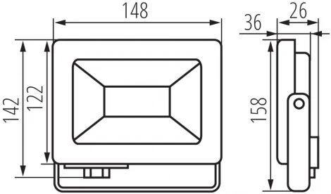 Прожектор уличный светодиодный Kanlux ANTEM 33202 (220V, IP65)