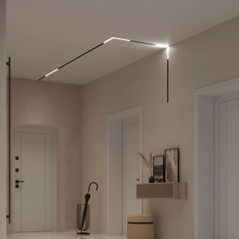 Трековый угловой светильник магнитный LED 48V 24W 4200K Link (белый) L03 Elektrostandard Slim Magnetic 85029/01