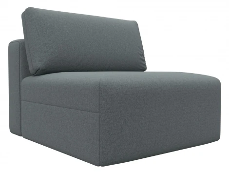 Модуль диван Лига-060 НПБ (ЛДСП,Брус,Фанера,Рогожка/Серый) Лига Диванов 129725