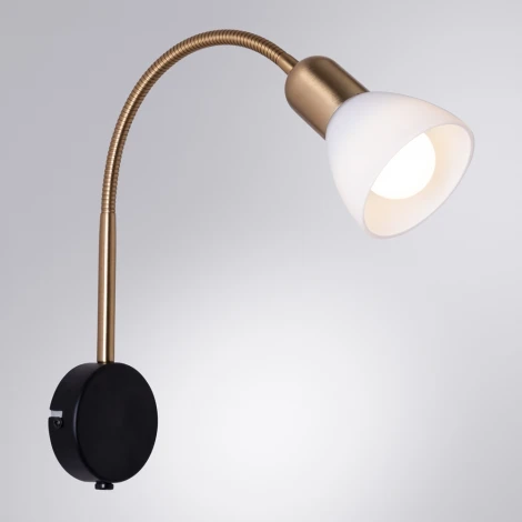Бра Arte Lamp Falena A3116AP-1BK (220V, выключатель)