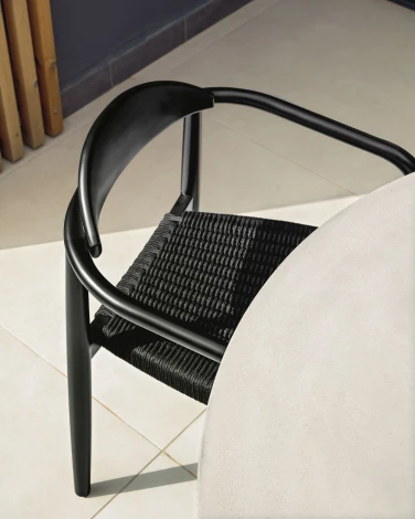 Стол уличный La Forma (ex Julia Grup) Itai (Серый/ Железо,Цемент)