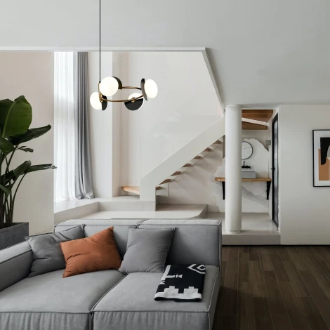 Подвесной светильник Eurosvet Moity 70150/4 черный/латунь (220V, на тросе)