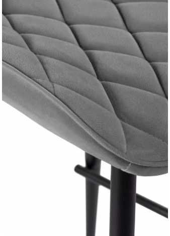 Барный стул черный / velutto 32 462134 Woodville