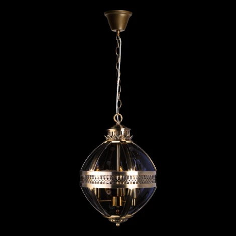 Подвесная люстра Loft It Lantern Residential LOFT3043-BR в форме шара