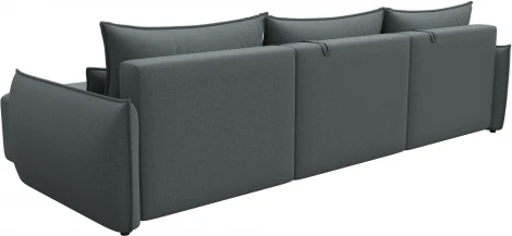 Диван угловой Лига-051 НПБ Лонг угол универсальный Лига Диванов (Рогожка) арт.128661