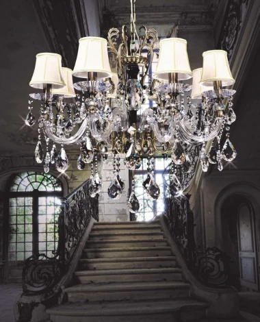 Подвесная люстра Lumina Deco Bianca LDP 66251-8