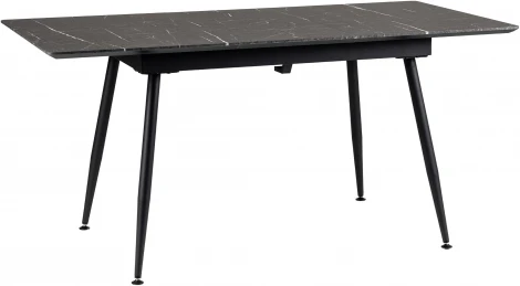 Стол R-Home Месси раздвижной 140-180 Темный мрамор/Бабочка