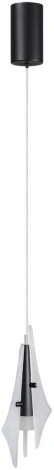 Подвесной светильник Odeon Light Afalina 5442/6LA черный/бел.матовый/металл/стекло/акрил LED 6W 3000K (220V, на проводе)