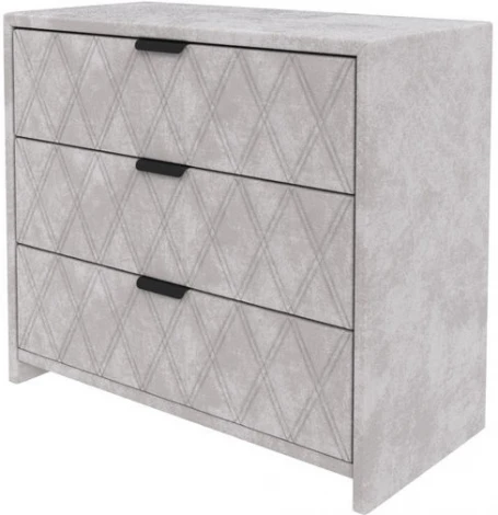 PROxSON Комод Side (Ткань: Велюр Лофти Серый) 94x45