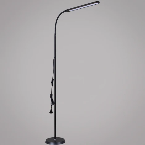 Торшер светодиодный с регулировкой цветовой температуры Reluce 00099-0.7-01 BK