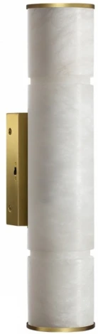 Настенный светильник Odeon Light Marbella 6674/12WA латунь/металл/алебастр IP20 LED 12W 540Лм 3000K/4000K (220V, круглые)