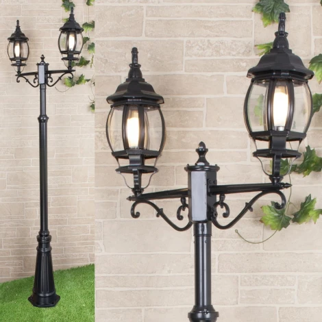 Наземный фонарь Elektrostandard Farola NLG99HL004 черный