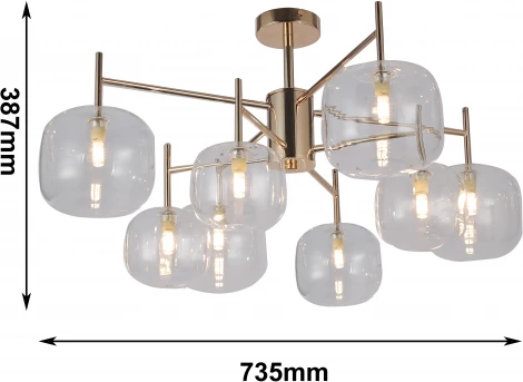 Потолочная люстра F-Promo Beaker 2976-8P