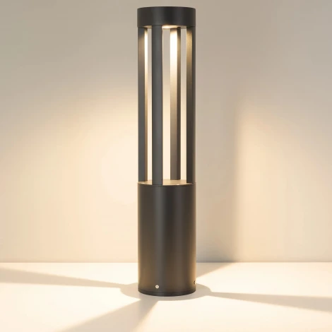 Наземный светильник LGD-CASTELLO-BOLL-H1000-20W Warm3500-MIX (GR, 80 deg, 230V) (Arlight, IP65 Металл) 047685 (LED)