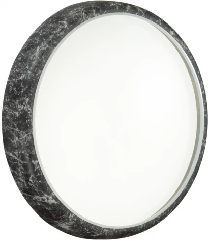 Настенно-потолочный светильник Sonex Mramo Black 7639/DL COLOR SN пластик/черн. мрамор LED 48Вт 4000K D410 IP43 (220V, круглые)