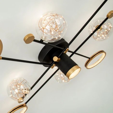 Потолочная люстра светодиодная с регулировкой цветовой температуры LED4U LED4U L3115-8