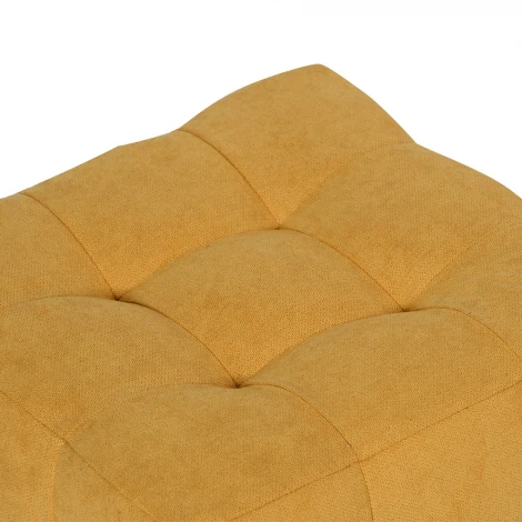 Пуф Dreambag Лотос Желтый Велюр 13229