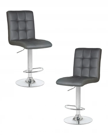 Набор 2 шт стул барный DOBRIN KRUGER (серый)