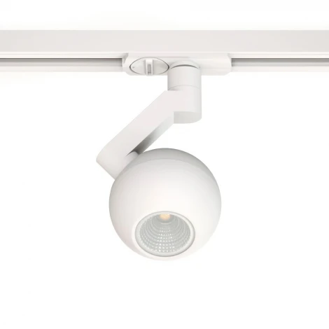 Трековый светильник однофазный 7W 220V White RAUMBERG 8588Wh (LED, шар)