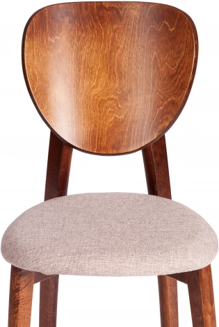 Обеденный стул Tetchair DIAMANTE (Бук/Коричневый)