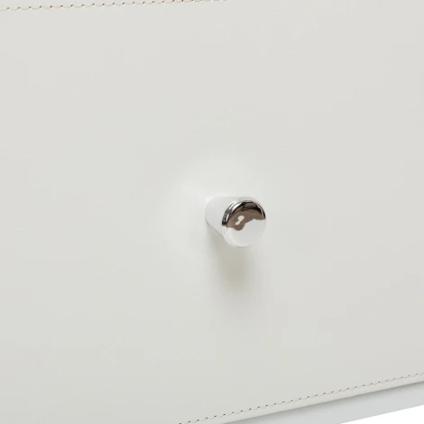 Комод Leset Нирита/Хайди широкий 5 ящиков, Белый (Сталь,Экокожа/Белый) арт.9780201379624