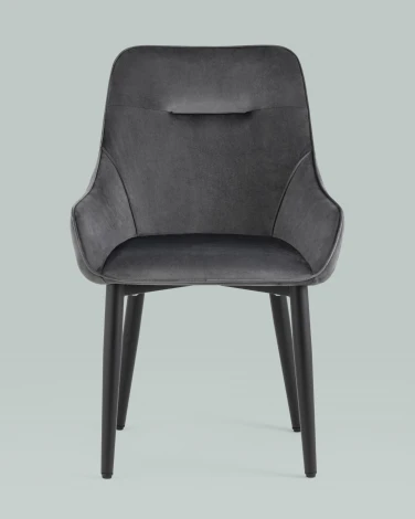 Стул Stool Group Диана велюр серый УТ000031285