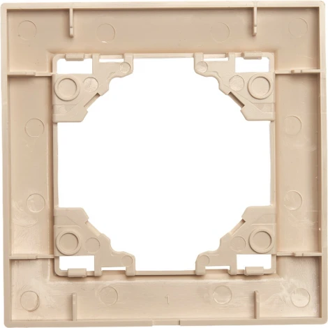 Рамка на 1 пост (слоновая кость) Stekker Эрна 39624