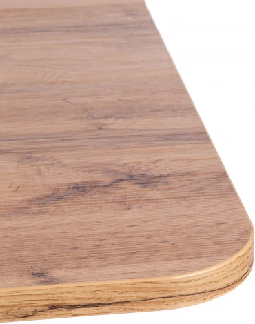 Стол обеденный SMART ЛДСП, 105-140х68,6х75 см, Дуб вотан/Белый Tetchair 18991