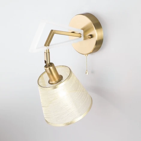 Бра Eurosvet Alicante 60082/1 золотая бронза