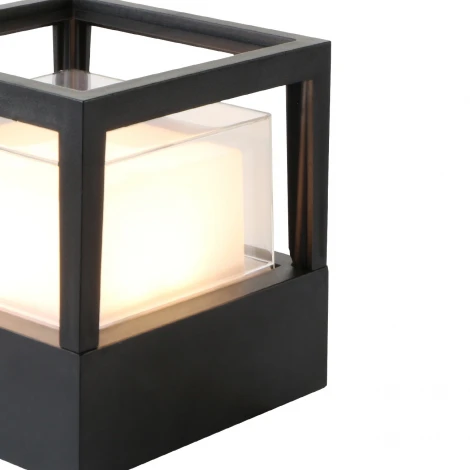 Уличный настенный светильник Escada Metope 30018W/02LED 6W IP54 Black
