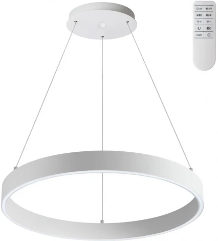 Подвесной светильник Novotech Iter 358960 (LED, 220V, пульт управления, на тросе, кольцо)
