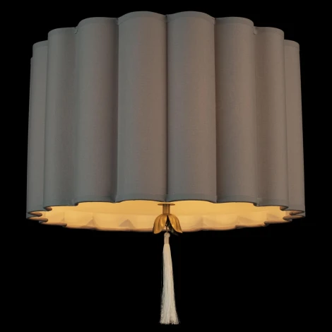 Потолочный светильник круглый Loft It Mellow 10306 Grey linen (220V)