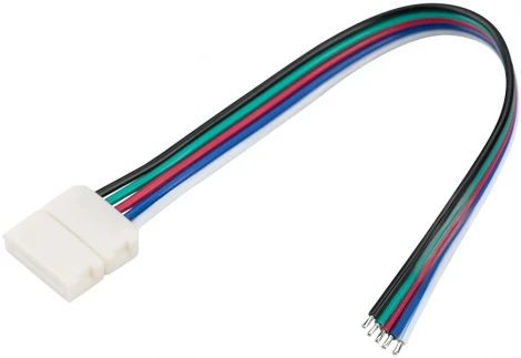 Коннектор выводной FIX-RGBW-12mm-150mm-X1 (5-pin) 023954