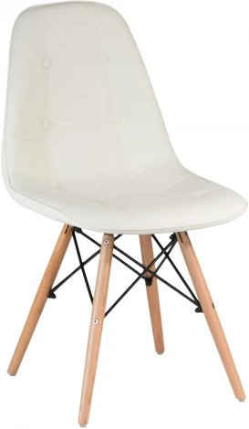 Стул обеденный BENNET (ножки светлый бук, кремовый)