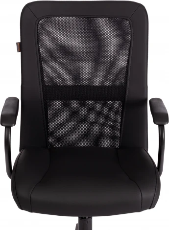 Компьютерное кресло игровое Tetchair STAFF (Исскуственая кожа,Ткань/Черный)